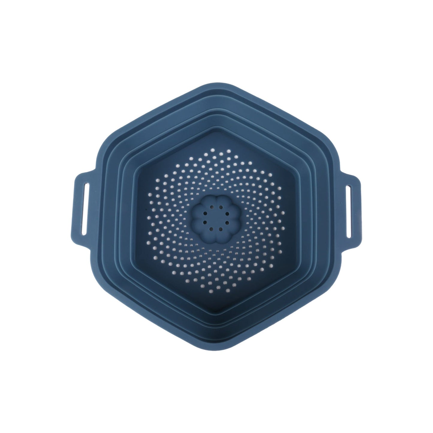 Eco-Friendly Collapsible Shower Head - Water-Saving Hexagonal Design