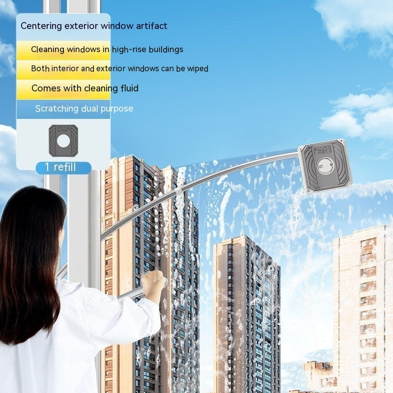 Eco-Friendly Reusable Window Cleaning Tool - Water-Saving, Chemical-Free