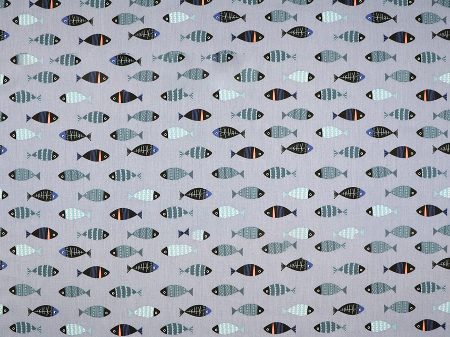 Eco-Friendly Reusable Cloth Napkins - Multicolored Sea Creature Designs