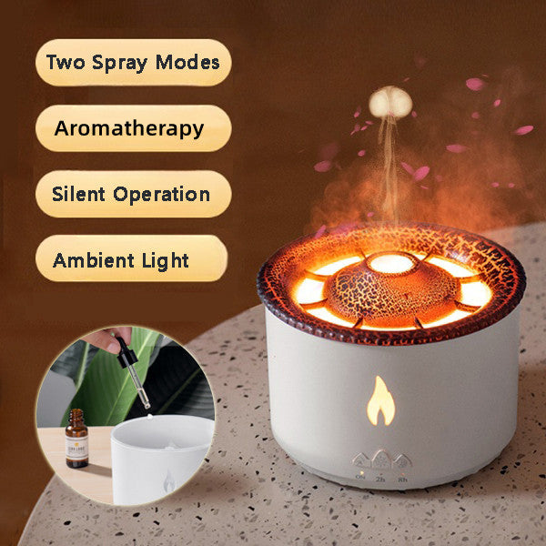 Compact Aromatherapy Diffuser with Ambient Light for Wellness