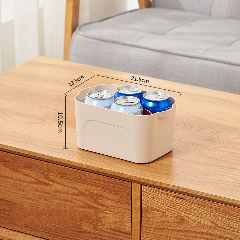 Stackable Rectangular Storage Bins - Space-Saving, Durable, Multi-Use