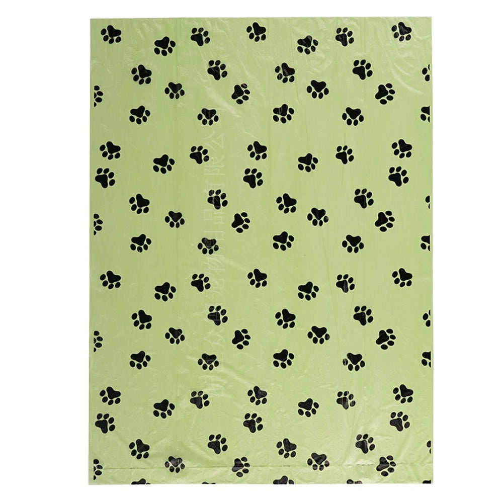 Eco-Friendly Biodegradable Dog Poop Bags - Green & Teal Waste Bags for Pets