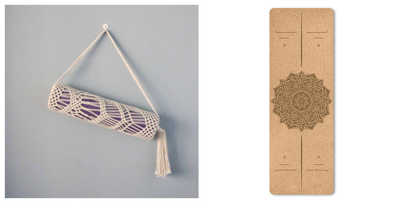 Eco-Friendly Cork Yoga Mat - Sustainable, Durable, Non-Toxic Exercise Mat