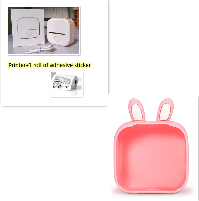 Compact Eco-Friendly Portable Label Printer for Home Organization