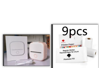 Compact Eco-Friendly Portable Label Printer for Home Organization