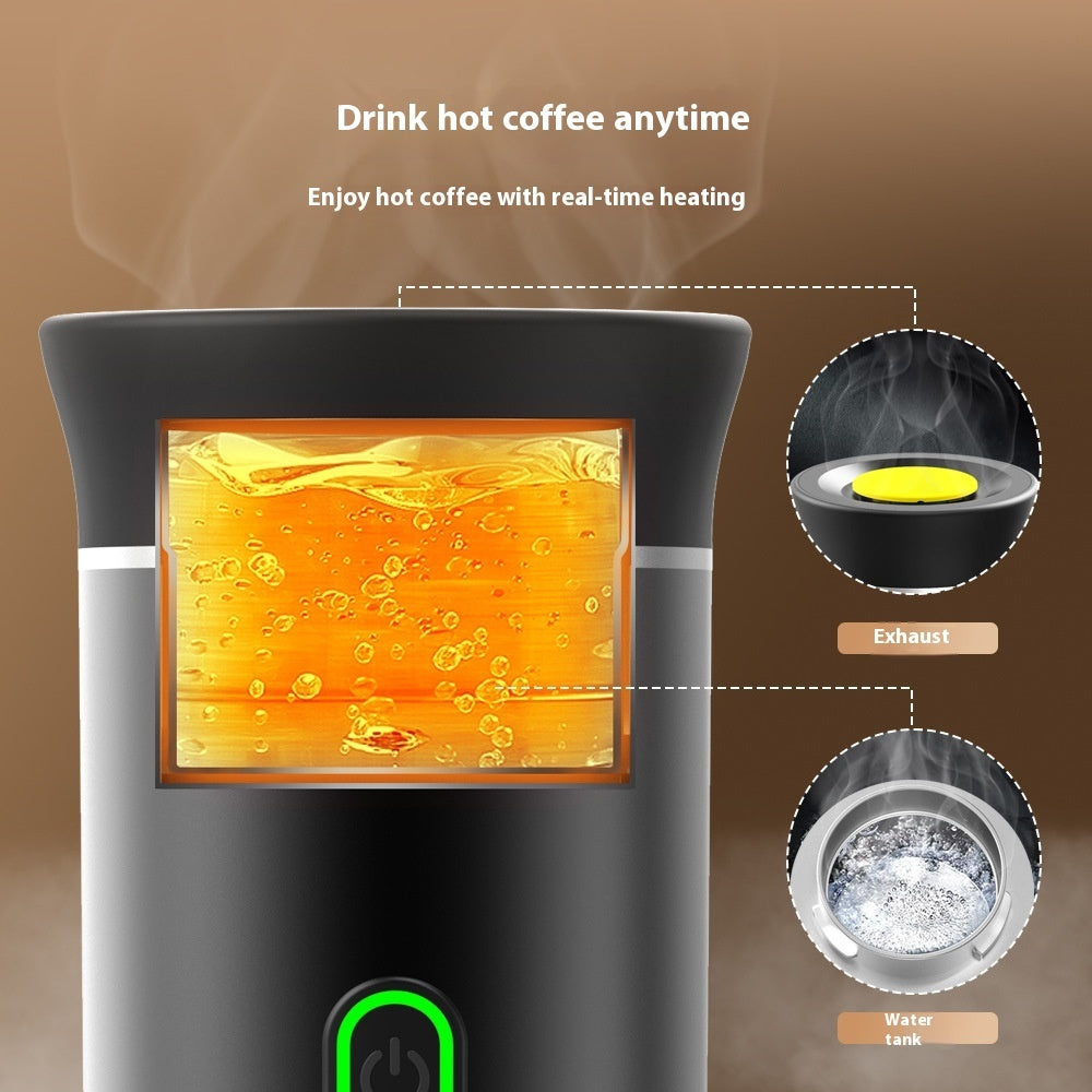 Portable Eco-Friendly Coffee Maker - Compact & Sustainable Brewing