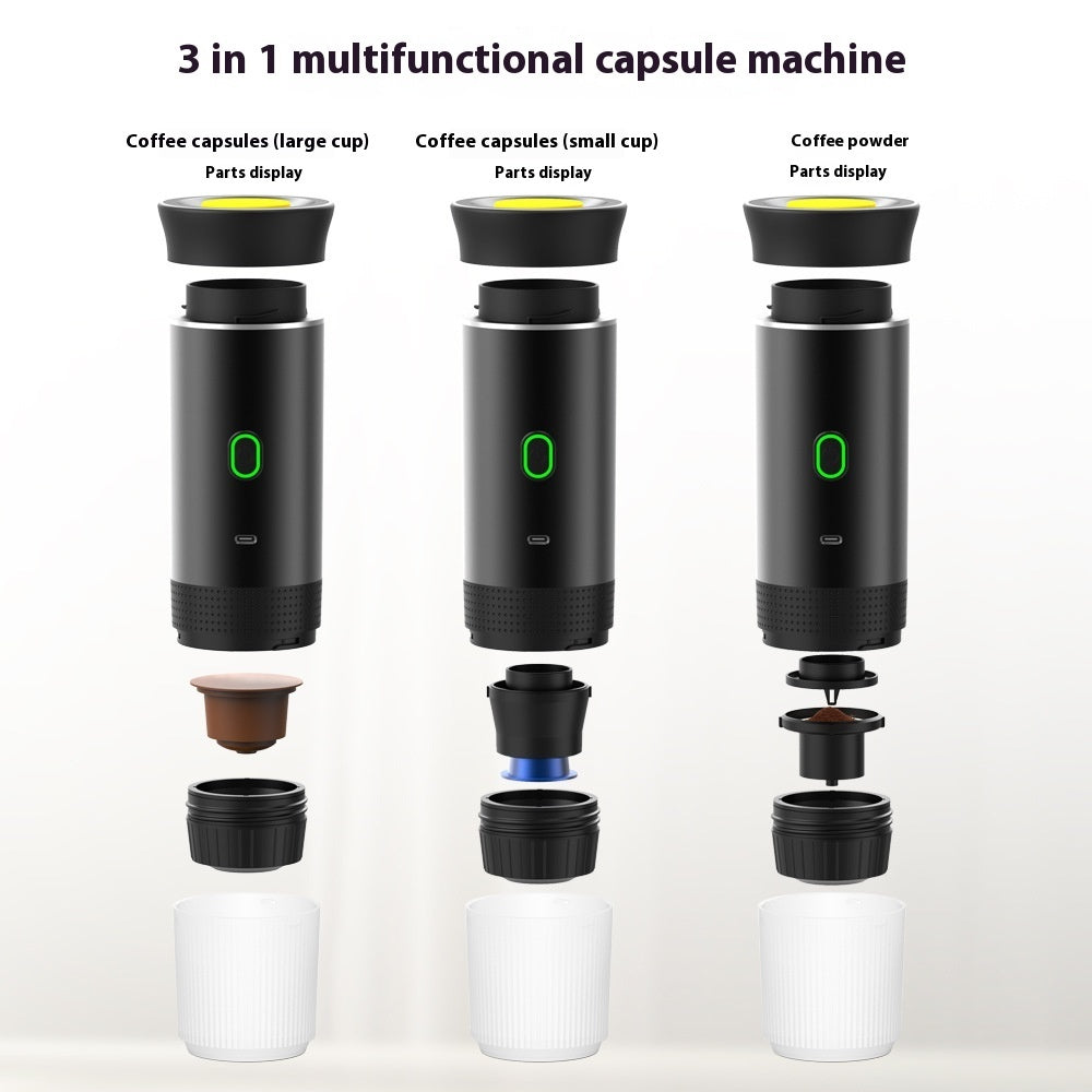 Portable Eco-Friendly Coffee Maker - Compact & Sustainable Brewing