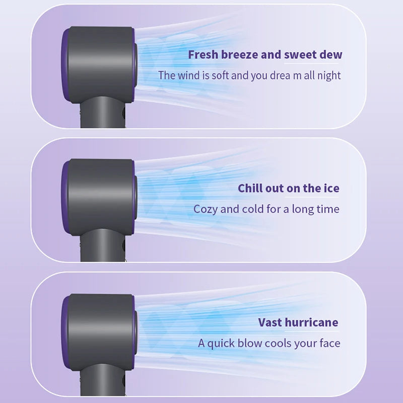 Portable Eco-Friendly Handheld Fan for Personal Cooling