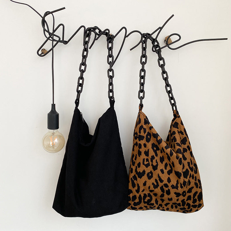 Eco-Friendly Corduroy Art Tote Bag for Women