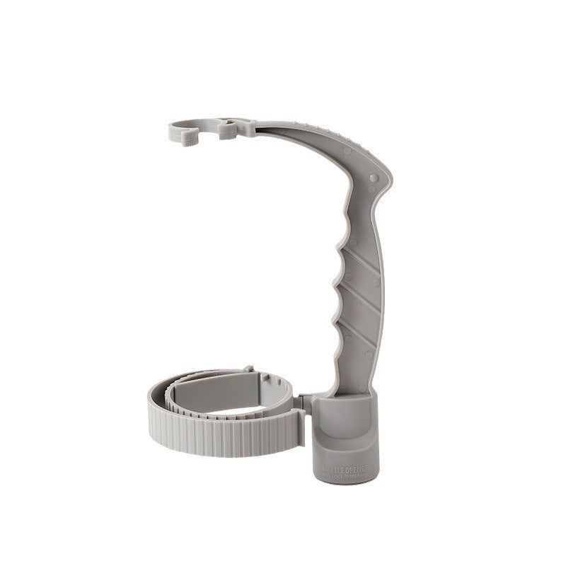 Ergonomic Reusable Bottle Pouring Handle - Eco-Friendly Grip Attachment