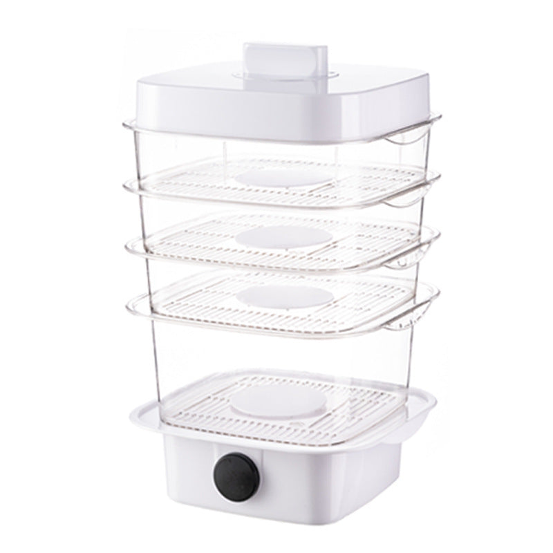 Smart Eco-Friendly Food Steamer with Reusable Trays