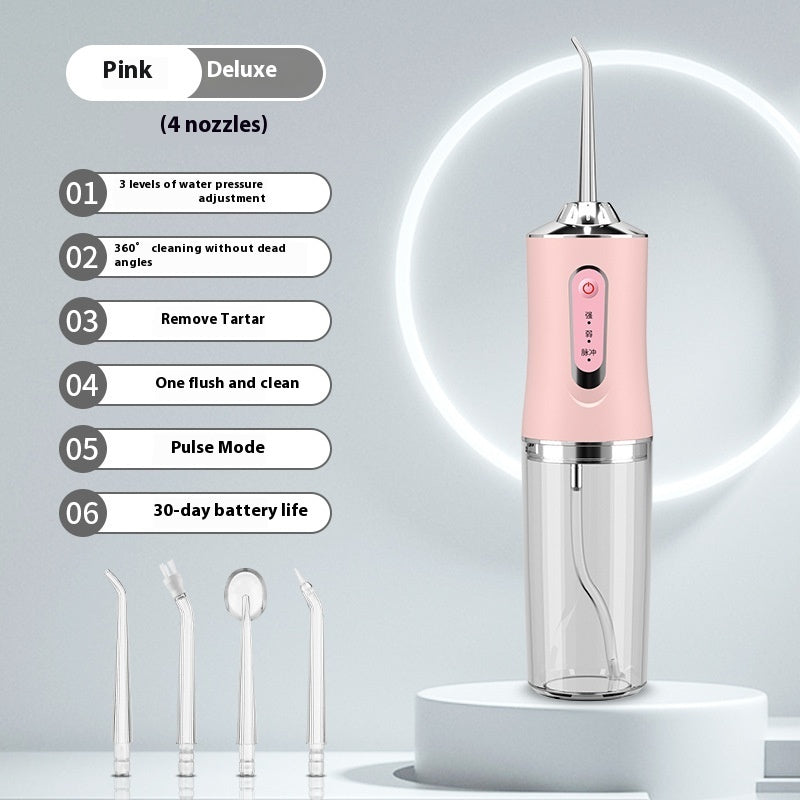 Eco-Friendly Portable Water Flosser for Sustainable Oral Care