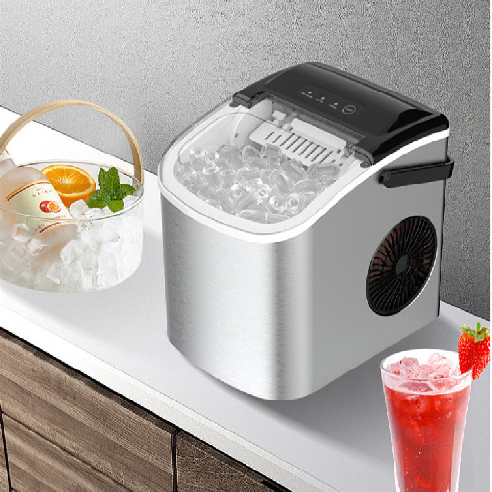 Portable Countertop Ice Maker - Energy Efficient, Eco-Friendly, Durable