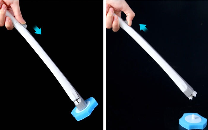 Eco-Friendly Toilet Brush with Holder & Cleaning Tablets