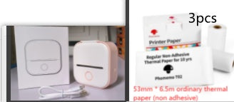 Compact Eco-Friendly Portable Label Printer for Home Organization
