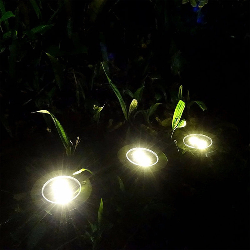Solar-Powered Eco-Friendly Garden Lights - Set of 4