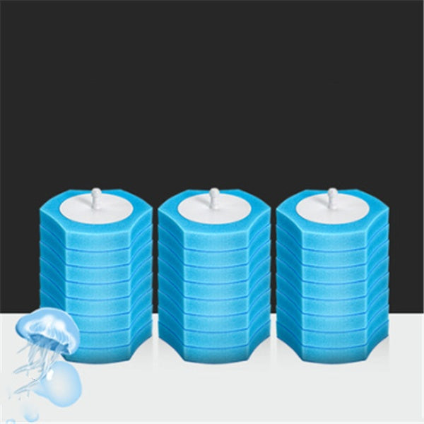 Eco-Friendly Toilet Brush with Holder & Cleaning Tablets