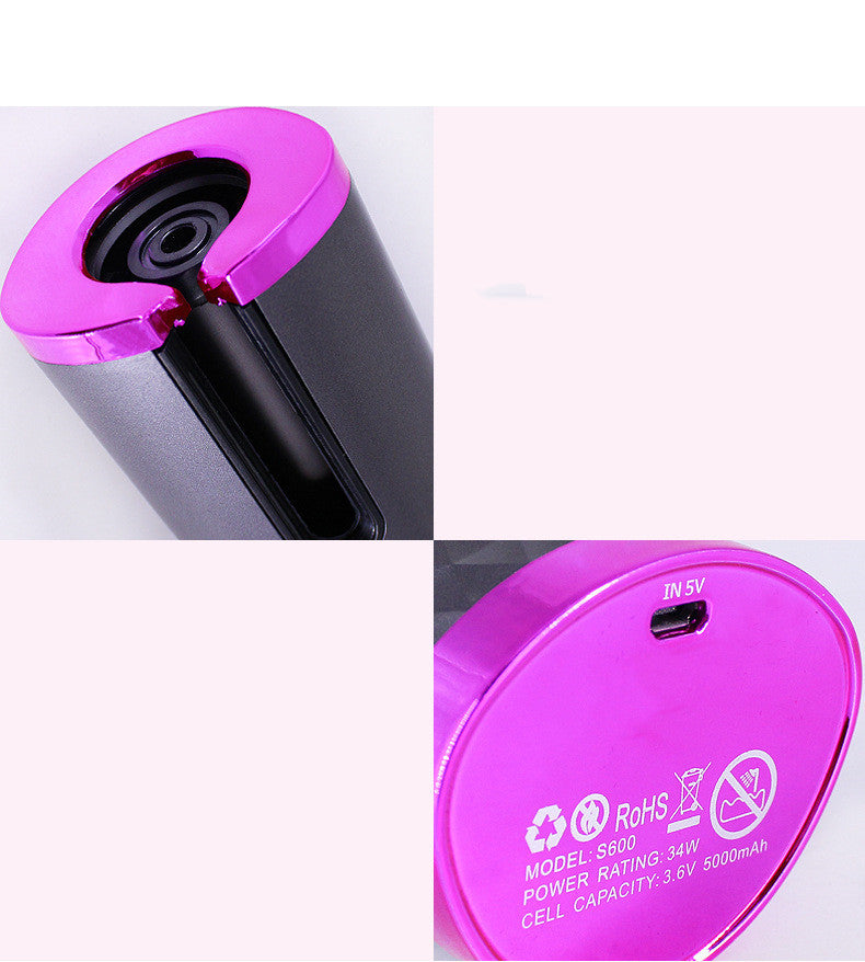 Portable Eco-Friendly Automatic Hair Curler for Effortless Styling