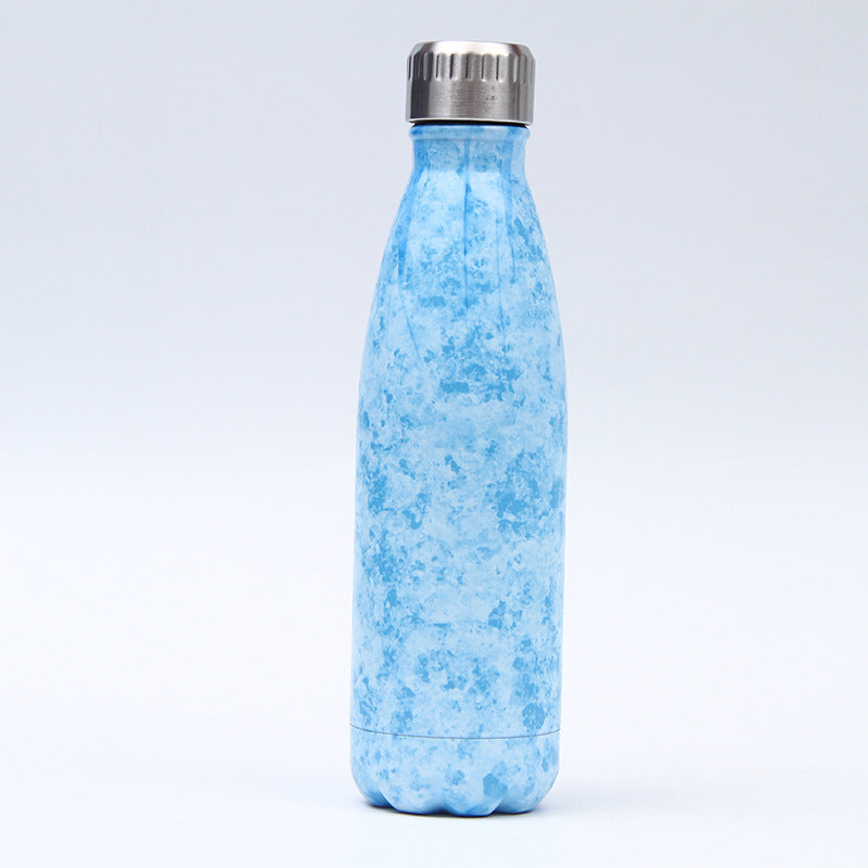 Insulated Stainless Steel Water Bottle - Eco-Friendly, Reusable, 500ml