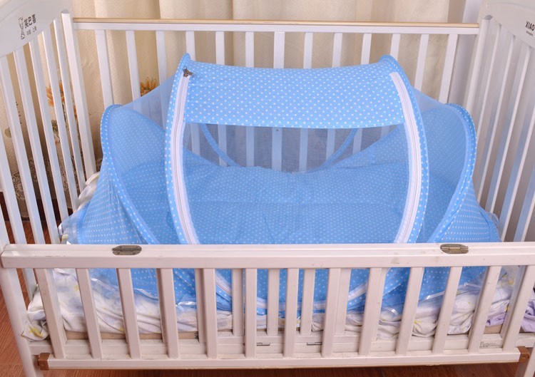 Portable Baby Mosquito Net Tent - Insect-Free Sleep for Infants