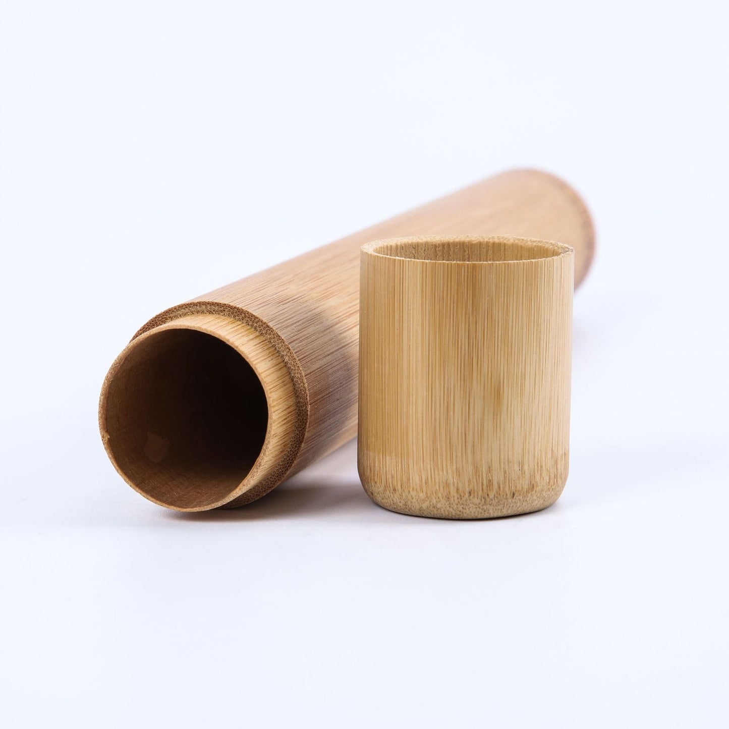 Eco-Friendly Bamboo Toothbrush Holder - Sustainable Travel Case