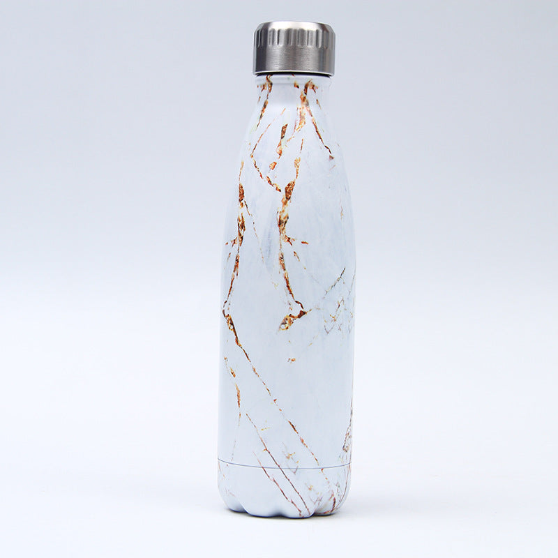 Insulated Stainless Steel Water Bottle - Eco-Friendly, Reusable, 500ml