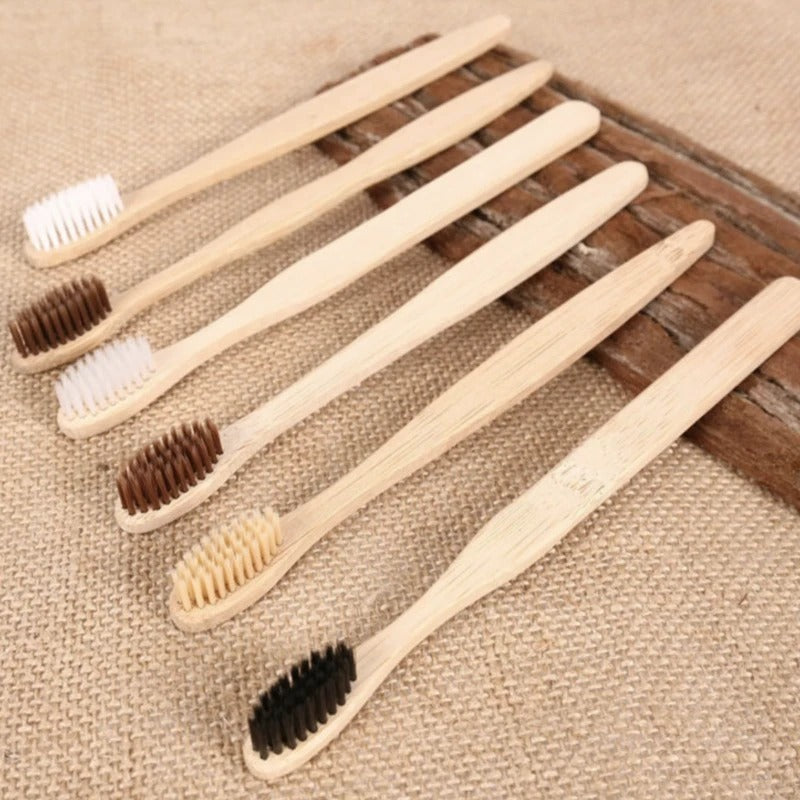 Eco-Friendly Bamboo Toothbrush Set - Sustainable Oral Care
