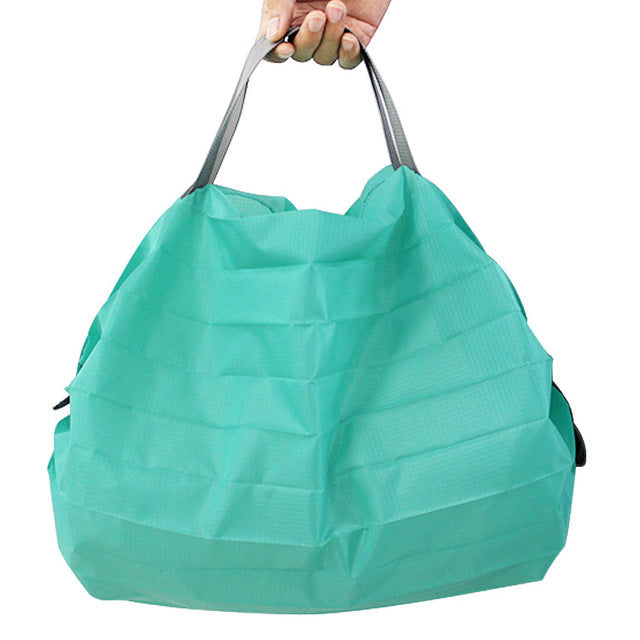 Eco-Friendly Reusable Black Shopping Bag - Sustainable Grocery Tote