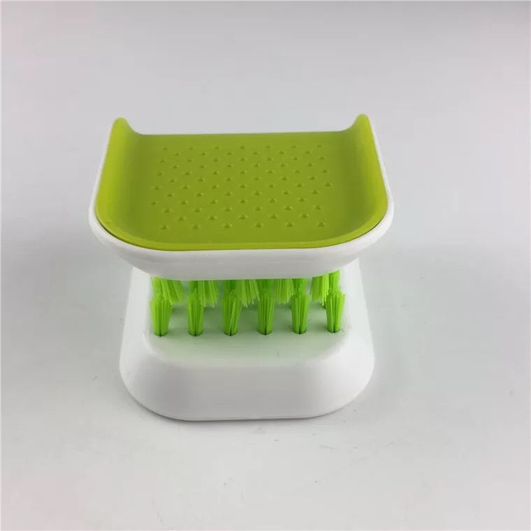 Eco-Friendly Knife Cleaning Brush - Durable, Reusable, Water-Saving