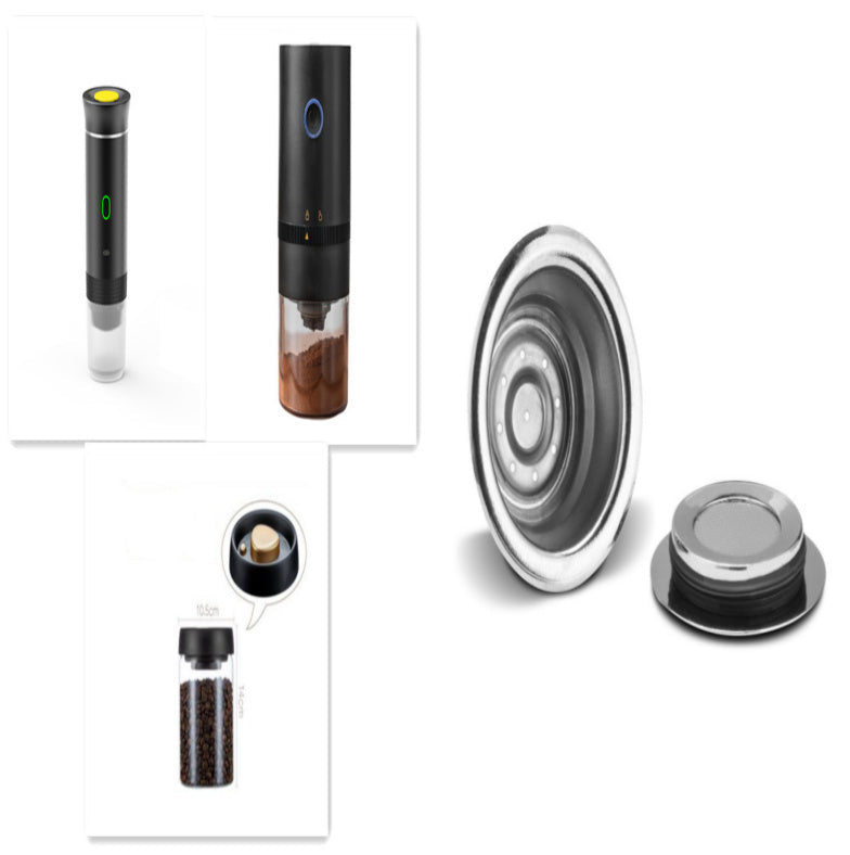 Portable Eco-Friendly Coffee Maker - Compact & Sustainable Brewing