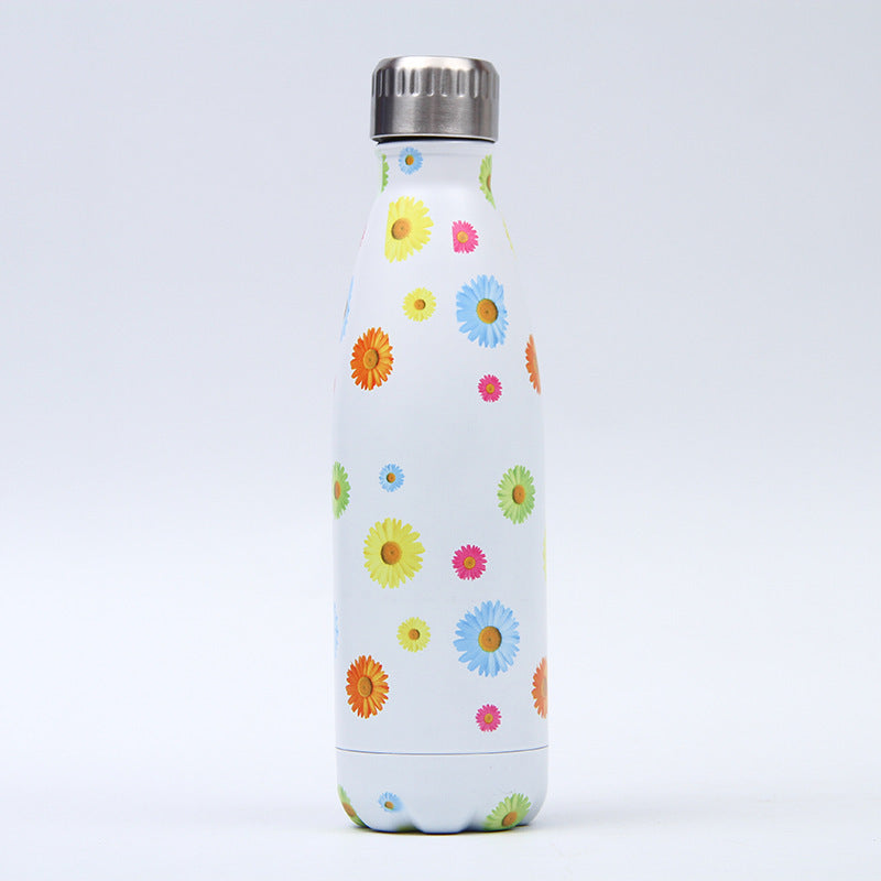 Insulated Stainless Steel Water Bottle - Eco-Friendly, Reusable, 500ml