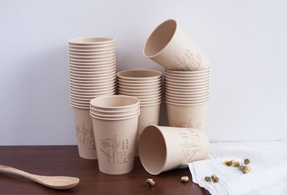 Eco-Friendly Reusable Bamboo Cup with Lid and Straw - Sustainable Drinkware