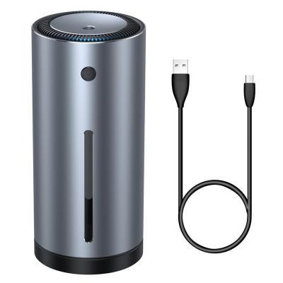 Portable Cylindrical Humidifier with Water-Saving Design