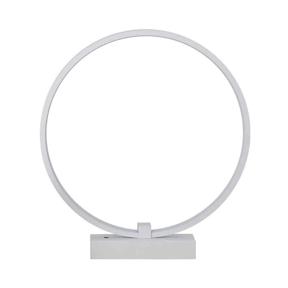 Energy-Efficient Circular LED Table Lamp for Modern Homes