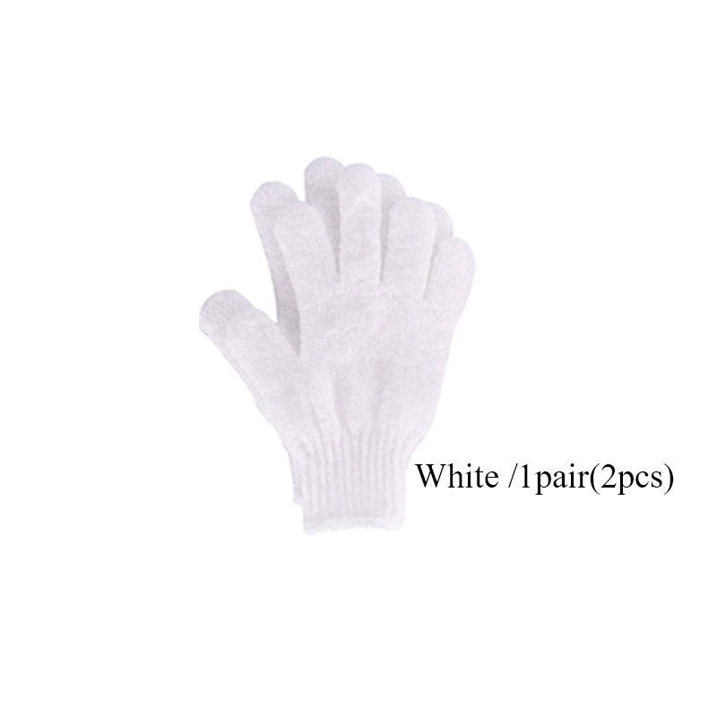 Eco-Friendly Exfoliating Gloves - Reusable Pink & Green Skin Care