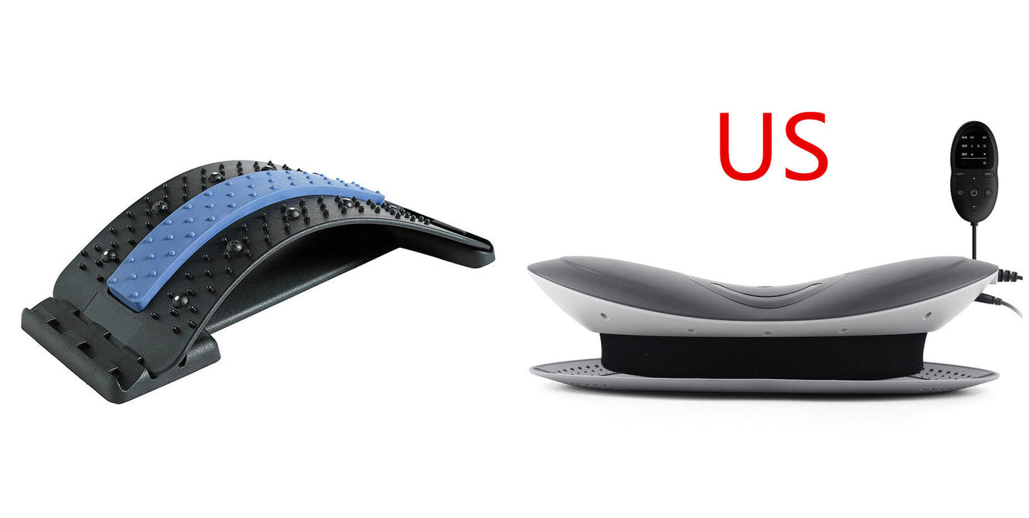 Ergonomic Electric Lumbar Massager for Home Use