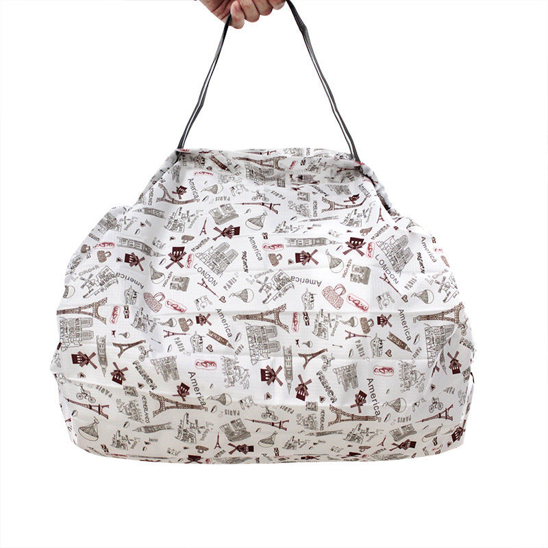 Eco-Friendly Foldable Shopping Bag - Reusable, Lightweight, Portable