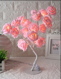 Energy-Efficient LED Flower Tree Lamp for Ambient Home Decor