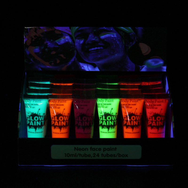 Neon Non-Toxic Body Paint - Eco-Friendly, Biodegradable, Multi-Use