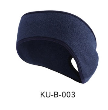 Eco-Friendly Gray Fleece Headband with Black Trim for Comfort and Sustainability