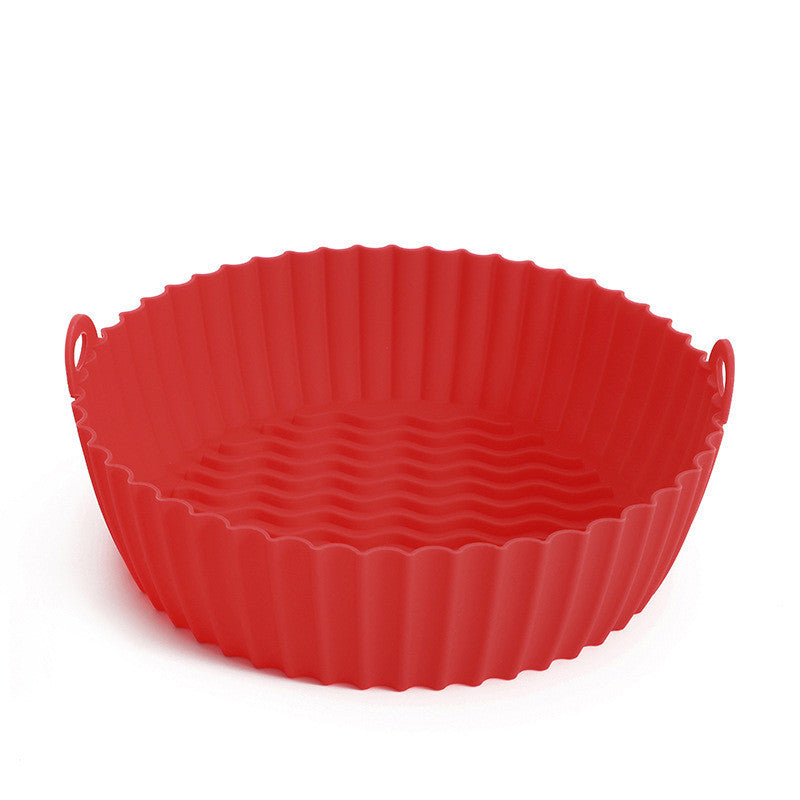 Eco-Friendly Silicone Baking Tray for Air Fryers - Reusable & Durable