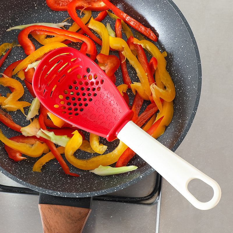 Multi-Functional Kitchen Strainer Spoon - Eco-Friendly Cooking Tool