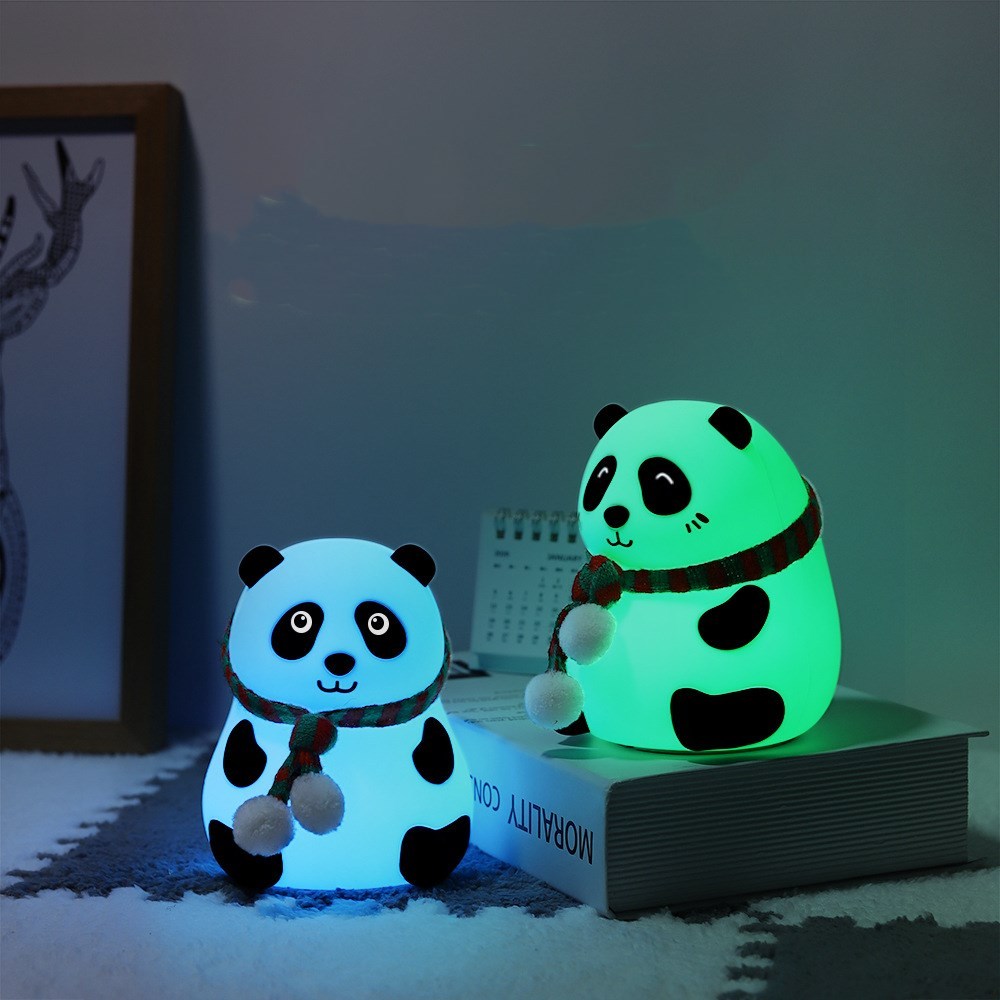 Panda LED Night Light - Energy-Efficient, Eco-Friendly, Portable