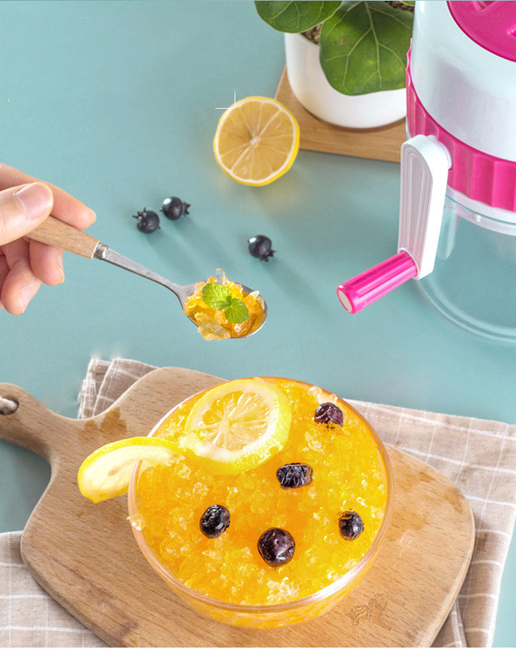 Eco-Friendly Manual Ice Blender - Sustainable Kitchen Tool