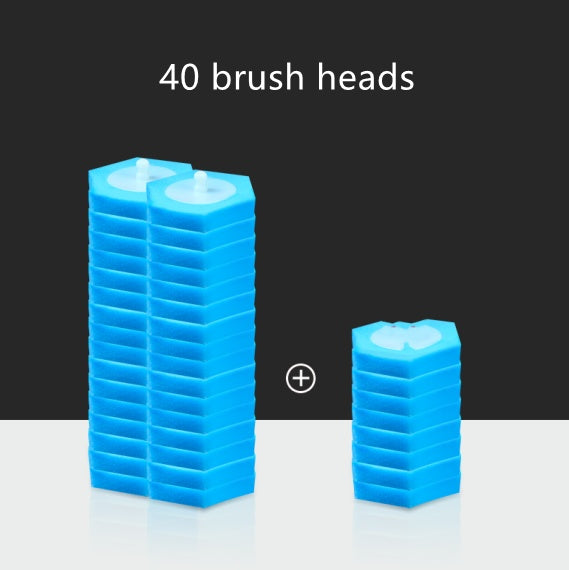 Eco-Friendly Toilet Brush with Holder & Cleaning Tablets