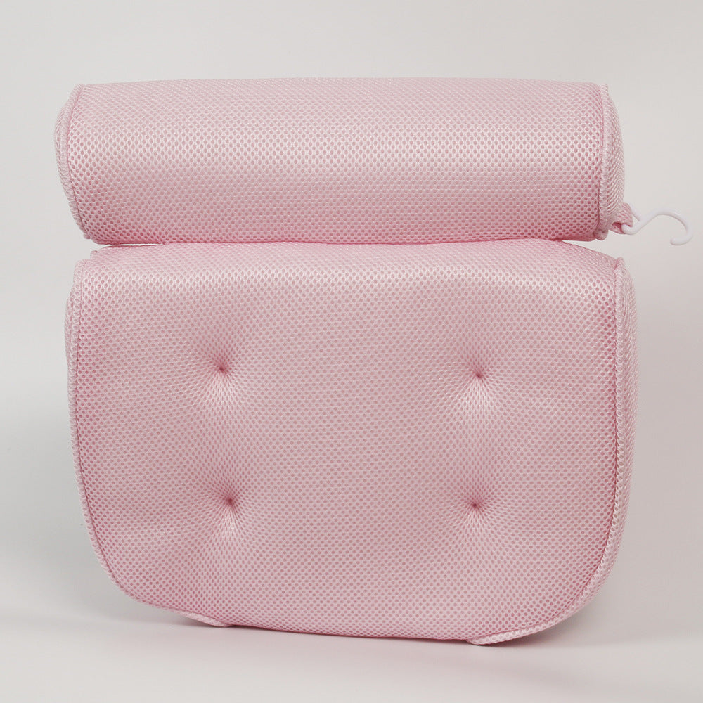 Luxurious Quick-Dry Contoured Bath Pillow with Headrest