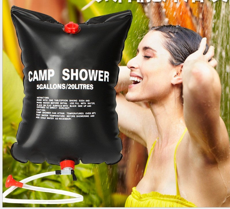 Portable Solar Camp Shower Bag - Eco-Friendly Outdoor Hygiene Solution