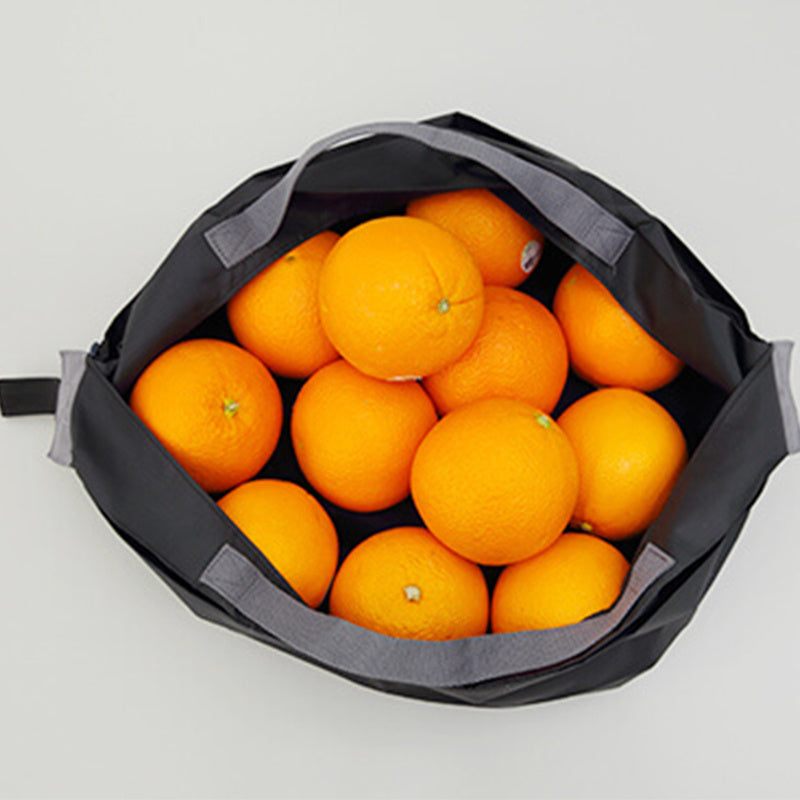 Eco-Friendly Reusable Black Shopping Bag - Sustainable Grocery Tote