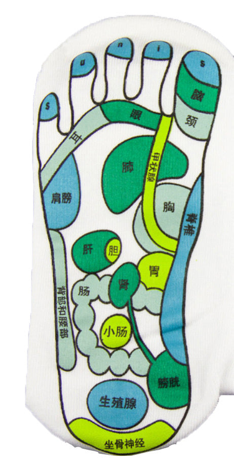 Reflexology Wellness Socks for Holistic Health