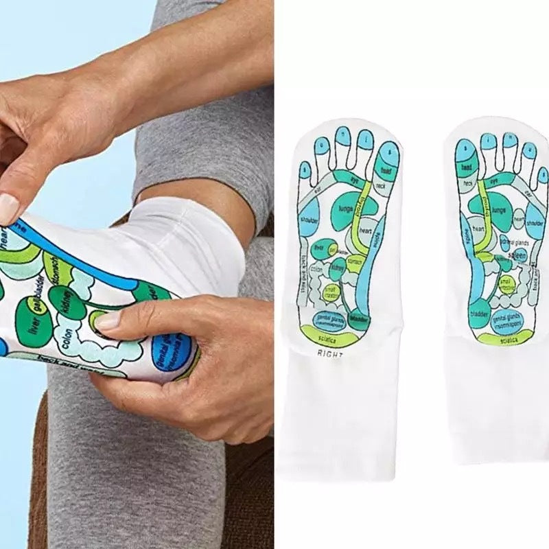Reflexology Wellness Socks for Holistic Health